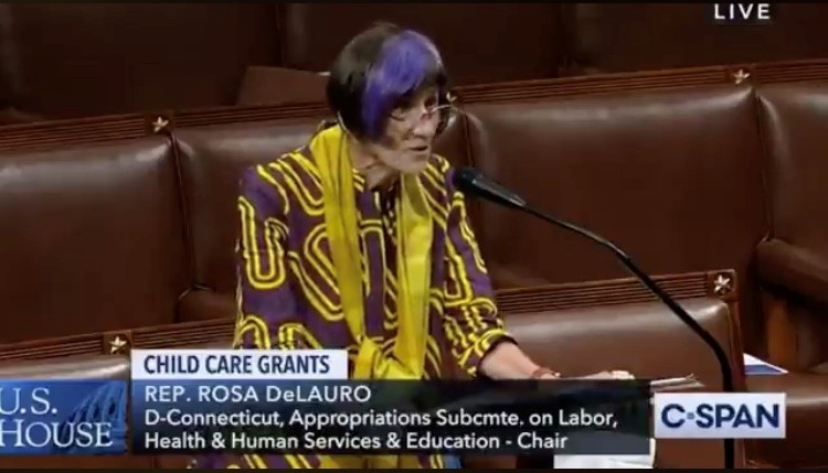 DeLauro on Child Care is Essential