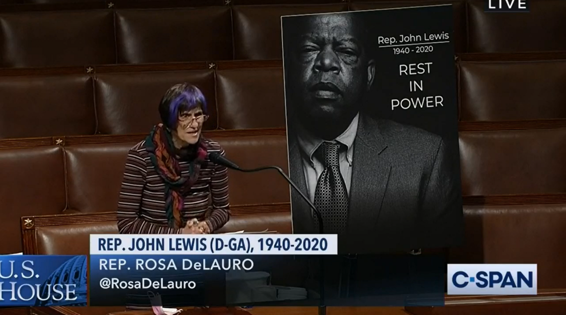 DeLauro honors John Lewis