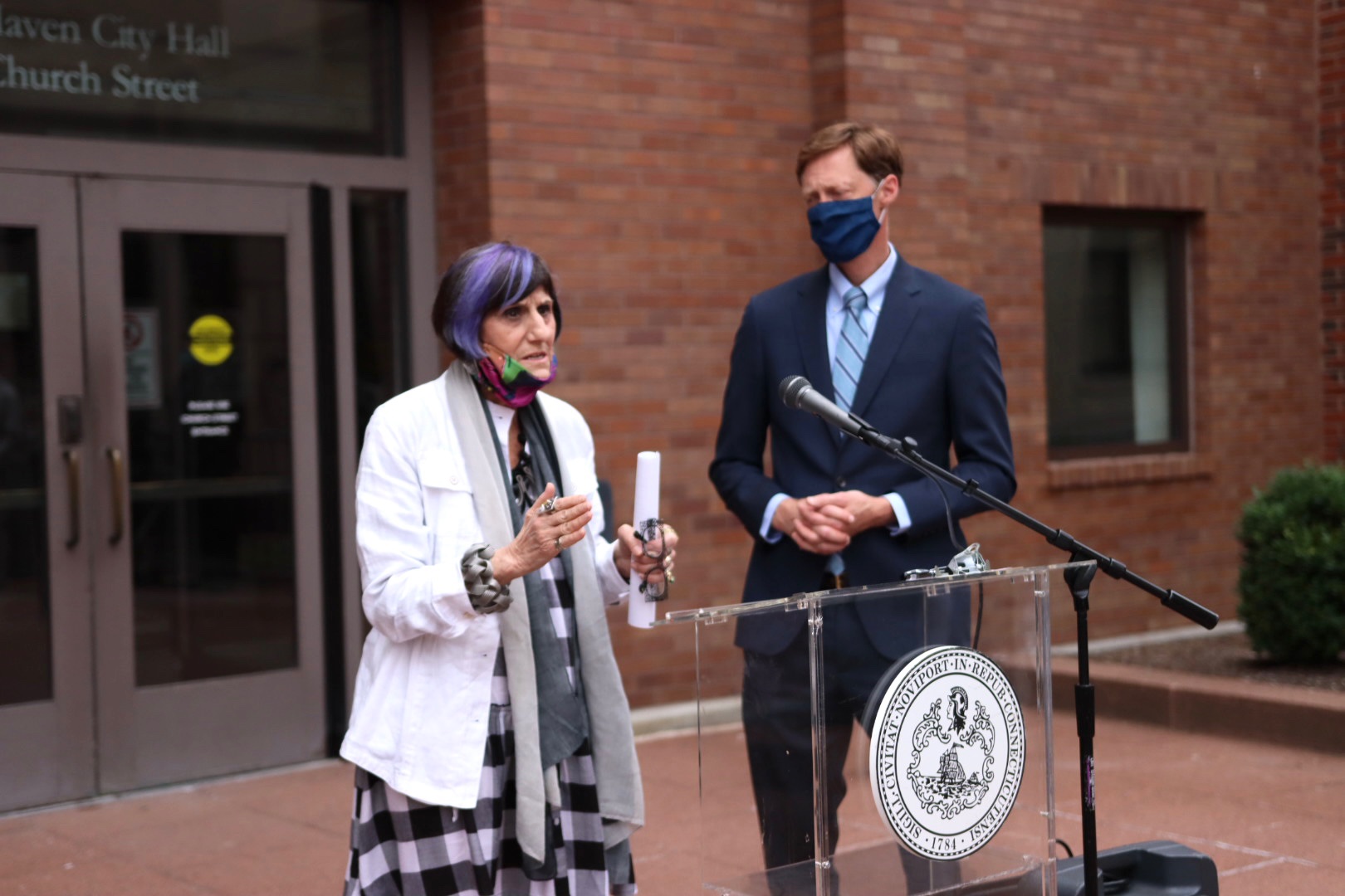 New Haven Community Crisis Response Team Press Event